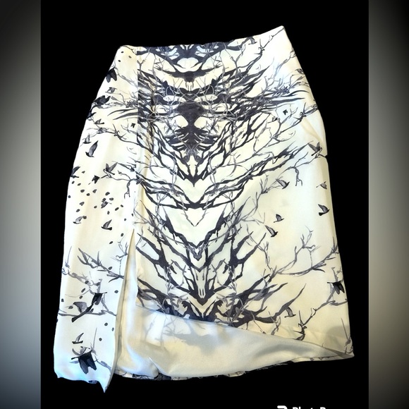 HAUTEHIPPIE Asymmetrical Pencil Skirt - Picture 1 of 2